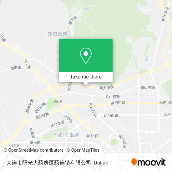 大连市阳光大药房医药连锁有限公司 map
