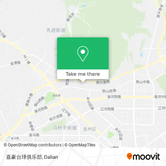 嘉豪台球俱乐部 map