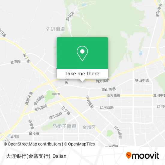 大连银行(金鑫支行) map