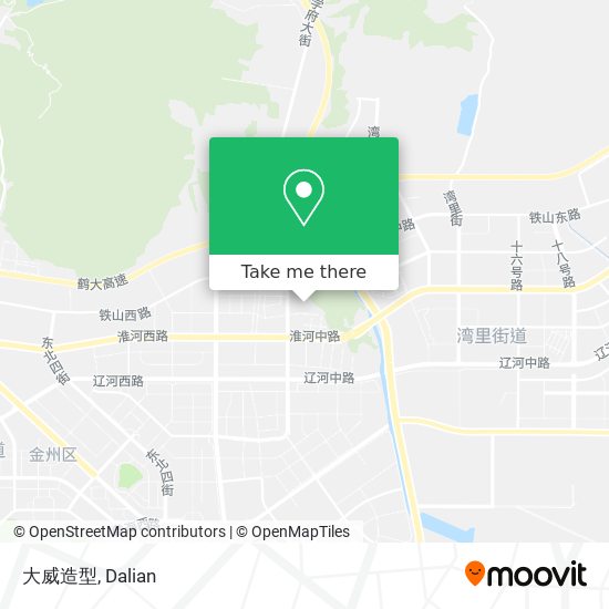 大威造型 map
