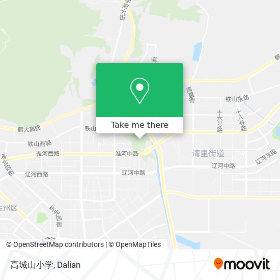 高城山小学 map