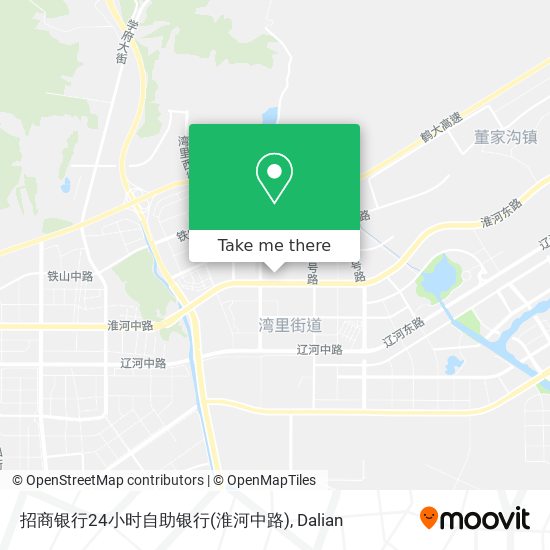 招商银行24小时自助银行(淮河中路) map