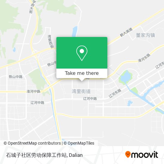 石城子社区劳动保障工作站 map
