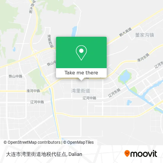 大连市湾里街道地税代征点 map