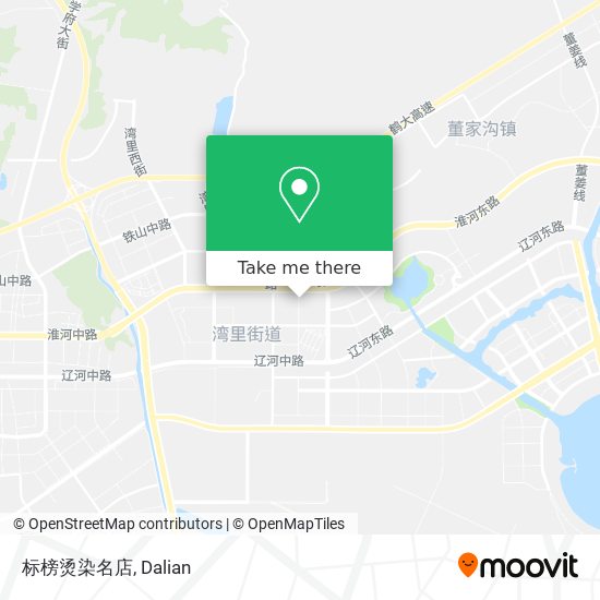 标榜烫染名店 map
