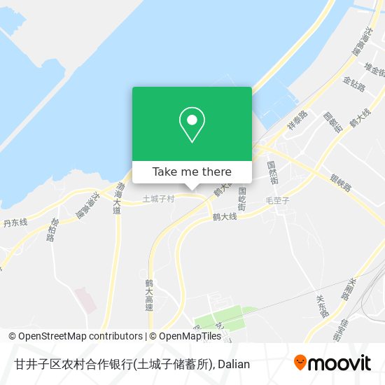甘井子区农村合作银行(土城子储蓄所) map