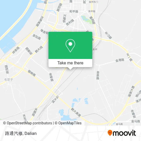 路通汽修 map