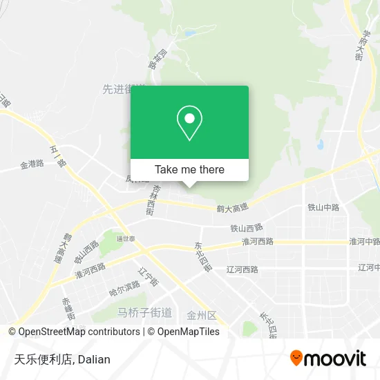 天乐便利店 map