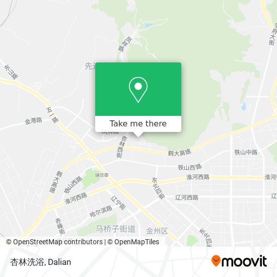 杏林洗浴 map