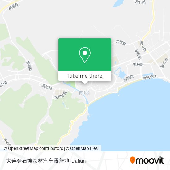 大连金石滩森林汽车露营地 map