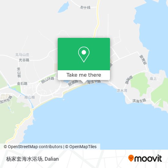 杨家套海水浴场 map