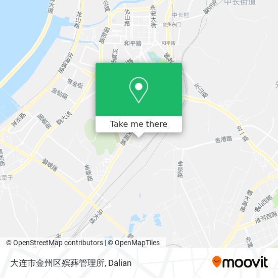 大连市金州区殡葬管理所 map