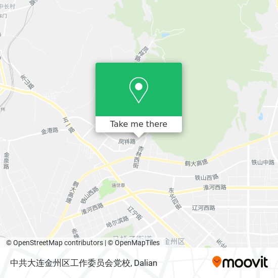 中共大连金州区工作委员会党校 map