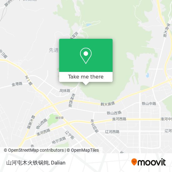 山河屯木火铁锅炖 map