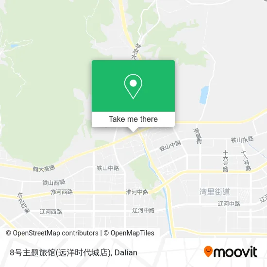 8号主题旅馆(远洋时代城店) map