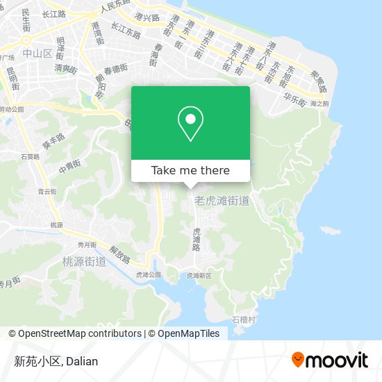 新苑小区 map