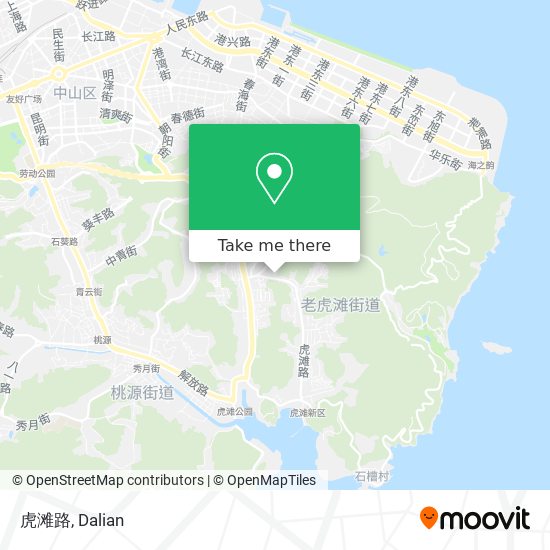 虎滩路 map