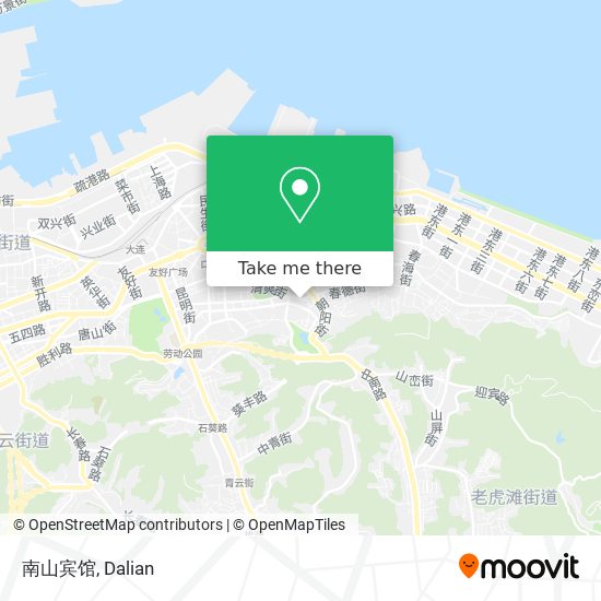 南山宾馆 map