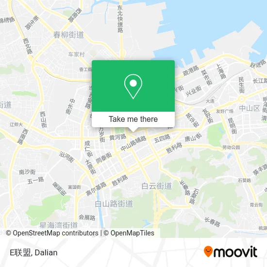 E联盟 map