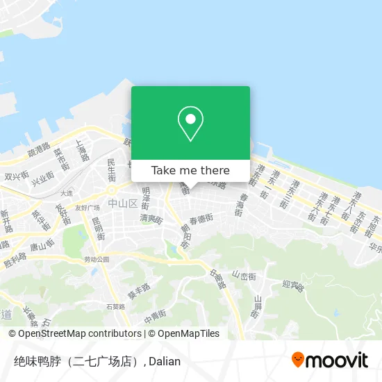绝味鸭脖（二七广场店） map