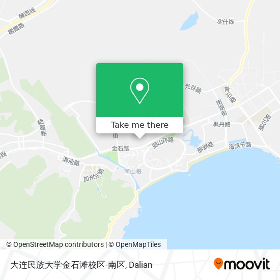 大连民族大学金石滩校区-南区 map