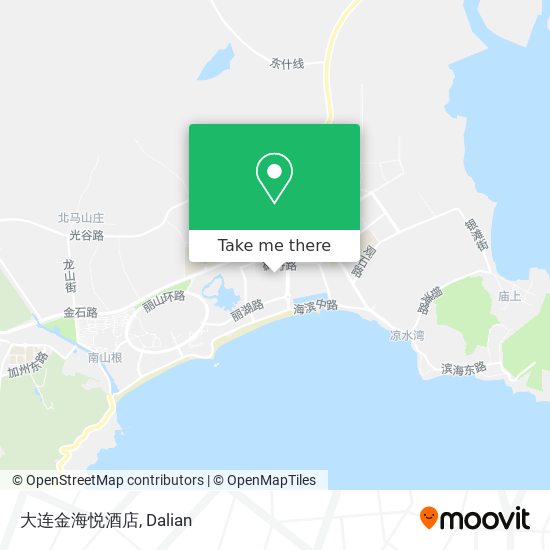 大连金海悦酒店 map