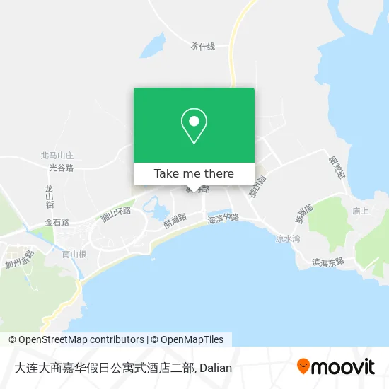 大连大商嘉华假日公寓式酒店二部 map