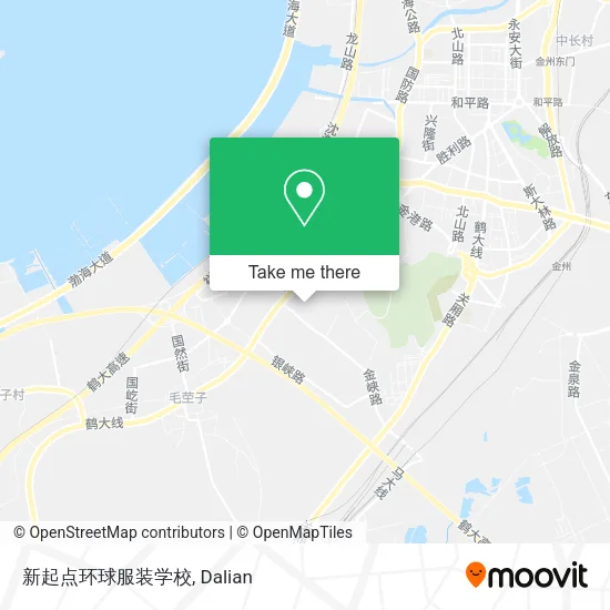 新起点环球服装学校 map