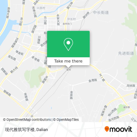 现代雅筑写字楼 map