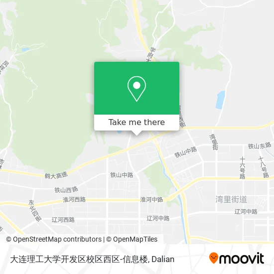 大连理工大学开发区校区西区-信息楼 map