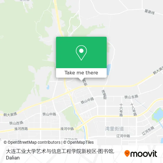 大连工业大学艺术与信息工程学院新校区-图书馆 map