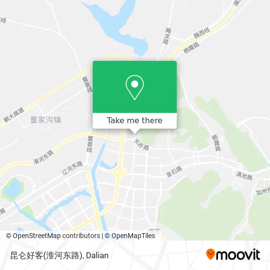 昆仑好客(淮河东路) map