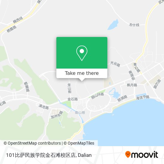 101比萨民族学院金石滩校区店 map