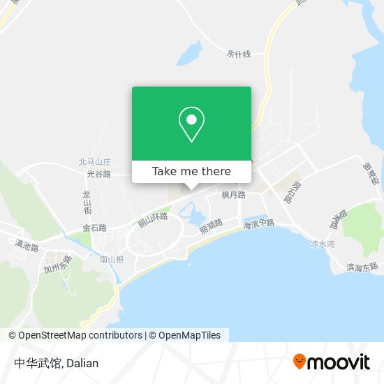 中华武馆 map