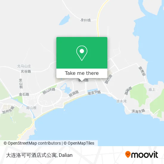 大连洛可可酒店式公寓 map