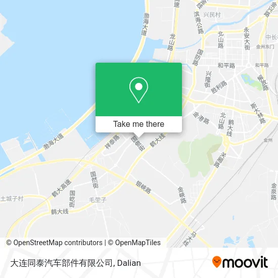 大连同泰汽车部件有限公司 map