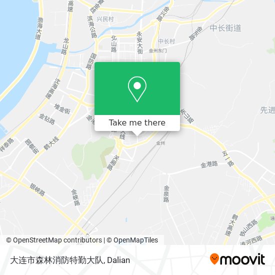 大连市森林消防特勤大队 map