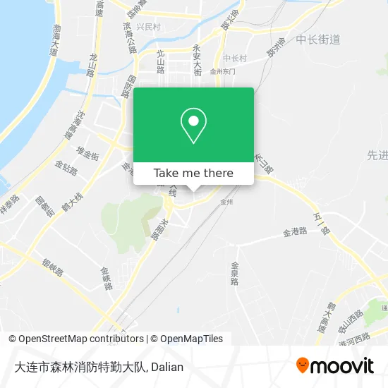大连市森林消防特勤大队 map