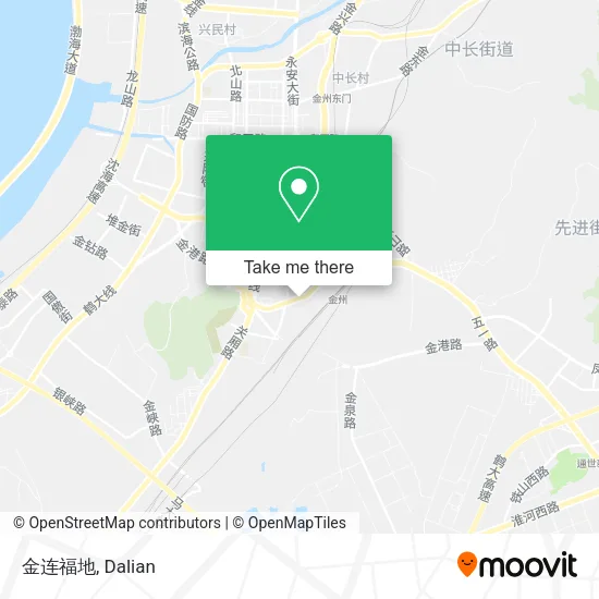 金连福地 map