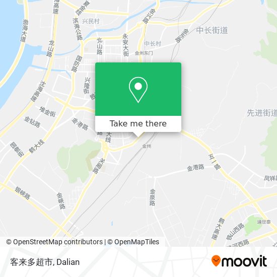 客来多超市 map