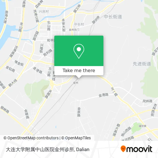 大连大学附属中山医院金州诊所 map