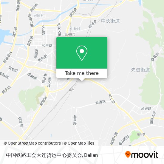 中国铁路工会大连货运中心委员会 map