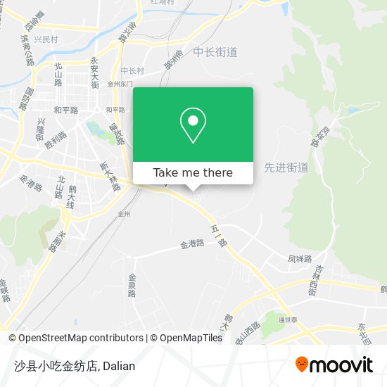 沙县小吃金纺店 map