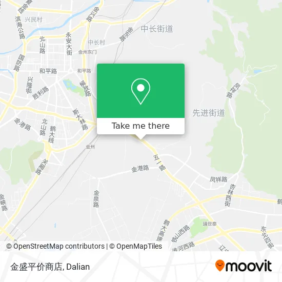 金盛平价商店 map