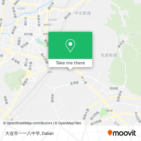 大连市一一八中学 map