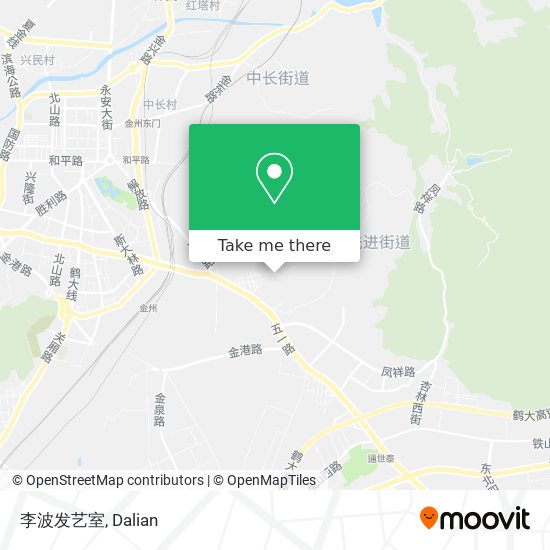 李波发艺室 map