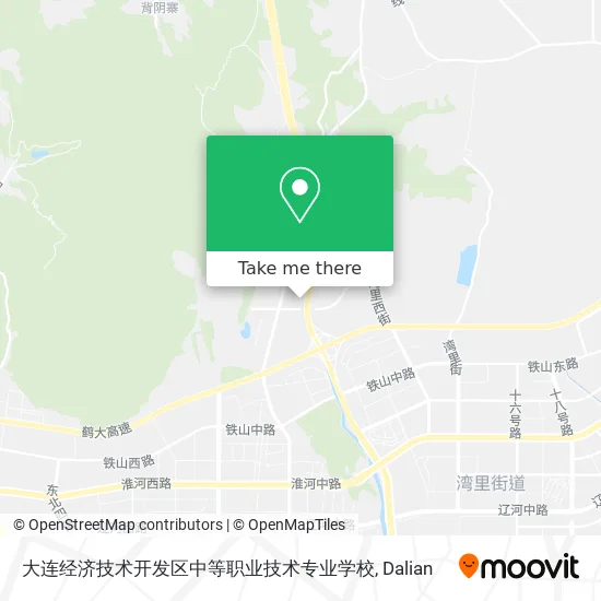 大连经济技术开发区中等职业技术专业学校 map