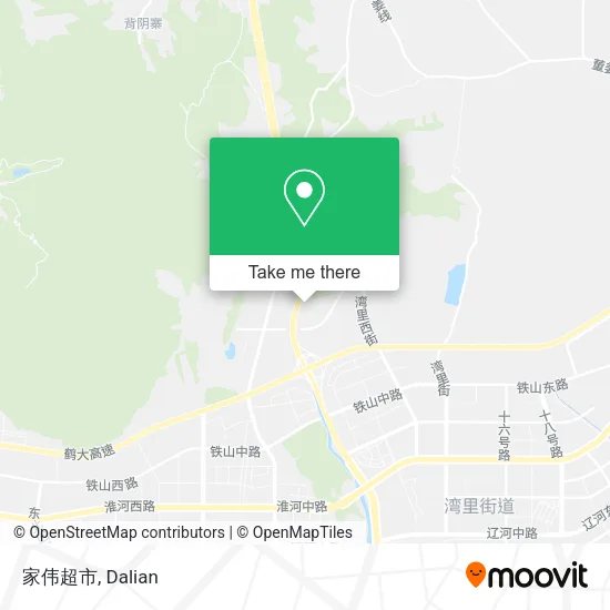 家伟超市 map