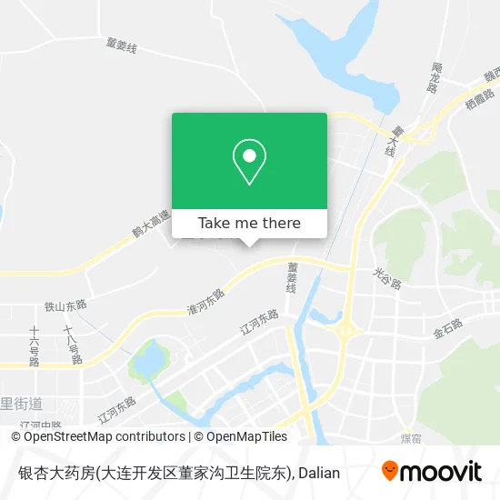 银杏大药房(大连开发区董家沟卫生院东) map