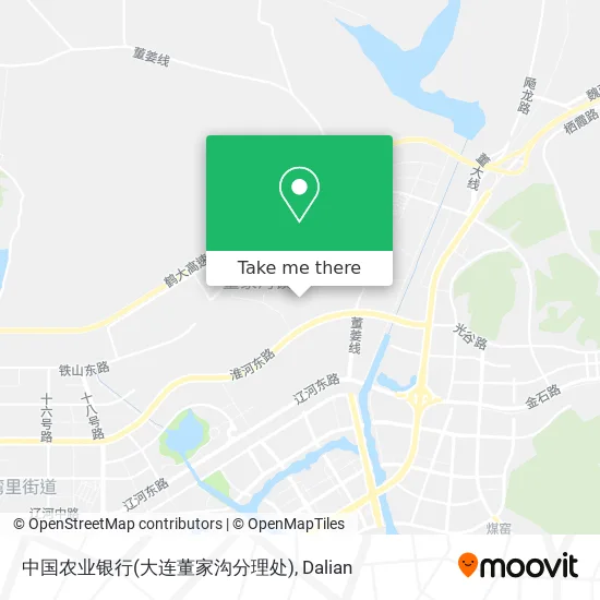 中国农业银行(大连董家沟分理处) map